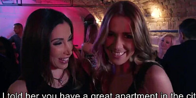 Amirah Adara, Lilu Moon & Clea Gaultier enjoy in some action