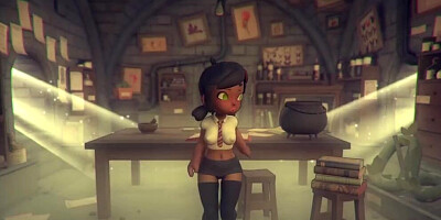 Poke Abby By Oxo potion (Gameplay part 7) Sexy college Girlfriend