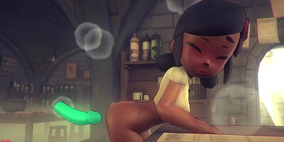 Poke Abby By Oxo potion (Gameplay part 7) Sexy college Girlfriend