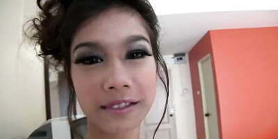 POV scene with seductive Bangkok from Creampie Thais