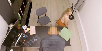 LOAN4K. Sexy waitress involved into sexual affair with handsome creditor