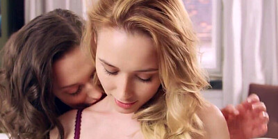 Horny lady is going to get off with another horny girl