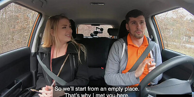 Fake Driving School - My Body will Pay for my Lessons - Watch full porn on Goodporn.to
