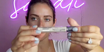 Camgirl was more than willing to show you her make-up routine