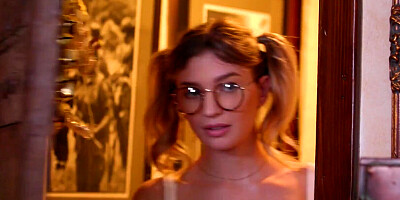 Emily Willis and her lovely stepsister are licking one another