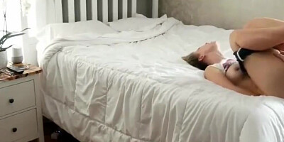 Slutty Blonde Begging Him To Keep Fucking Her
