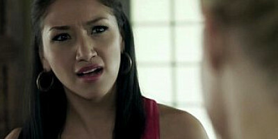 Innocent latina babe facialized by older guy