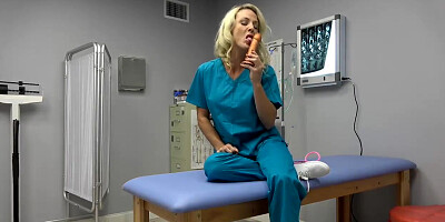 CamSoda - Nurse420 Masturbates at Work during Lunch