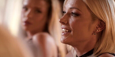 MIXEDX - Hot Lesbian Threesome With The Sexiest Babes Zazie Skymm, Alexa Flexy And Barbie Brill