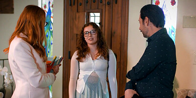 Hot student finally fucks her crush but he is kinky and fucked her so hard