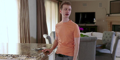 Teen girl is frequently horny and the cock of her nerdy stepbrother helps her out