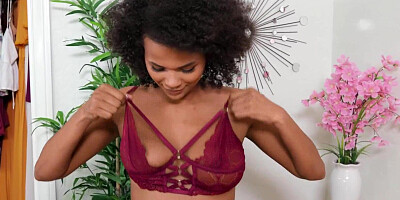 Helping My Black Neighbor Choose Her Lingerie