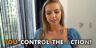 Depraved blonde Jayla De Angelis is butt-fucked in this POV video