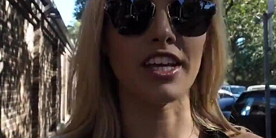 A day in the life of a hot blonde fashion model Claire Holt