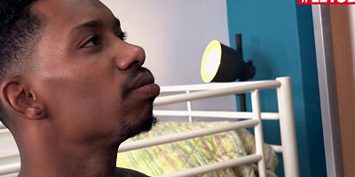 Lya Missy is procreating with black chap Jesus Reyes in a hostel room