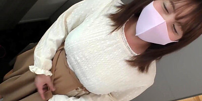 Masked Jaoanese chick is riding her partner's willy in this homemade video