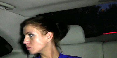 FakeTaxi Kristine pays with her puss when she cant afford t