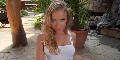 POV interracial experience featuring submissive Alexa Flexy
