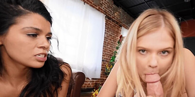 Charles Dera, Coco Lovelock & Harley Haze in FFM threesome
