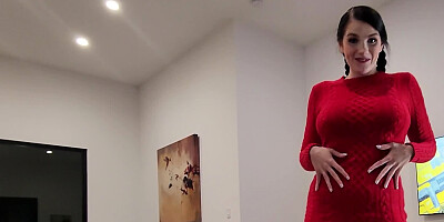 Em Indica does strip dance and sits on that hard cock