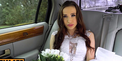 Smoking hot Nicole Love rides dude's wood inside the car