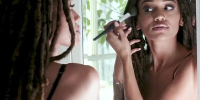 BlackValleyGirls - White Girl gets Dumped for Preppy Ebony Teen