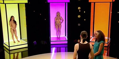 A couple of lovely scenes from a German TV show Naked Attraction