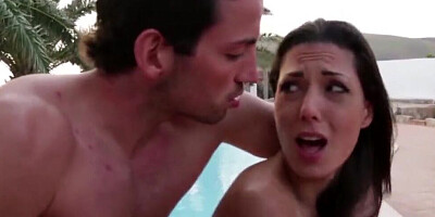 Gorgeous MILF was easily seduced into intense banging by a stud