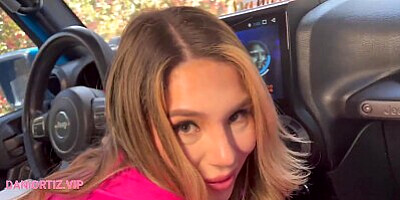 A worker helps Dani Ortiz go through a tough road, but it wasn't the only tough thing he encountered