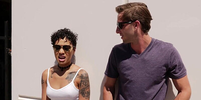 BANG Confessions: Honey Gold Quivers as she Cums on A Revving Motorcycle