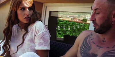 Big ass Latina MILF is engaged in passionate pussy stuffing with an inked stud