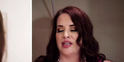 OUT OF THE FAMILY - A Busty Stepmom Fulfills Her Fantasy Of Fucking Her Stepson And His Sexy GF