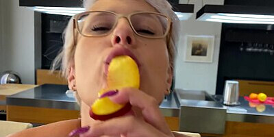 Angel Wicky pov breakfast fucking