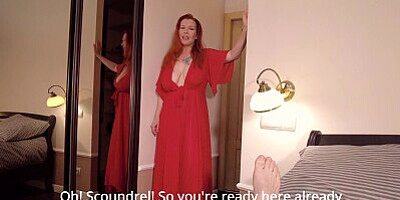 What are you doing here, asshole? - Sharing a Bed with My Hot Step Mom
