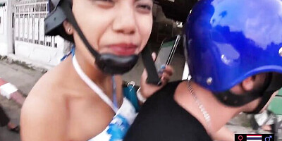 Fascinating escort at amateur blowjob dirt