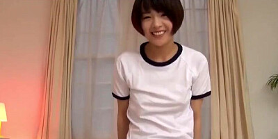 JAV Idol Haneda Mari Fucks in her Gym Kit Uncensored Action Short Hair