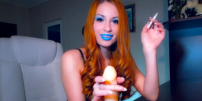 KS Smoking Blue Lips BJ