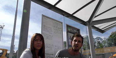 HUNT4K. If boyfriend has no money, his babe Angella Christin