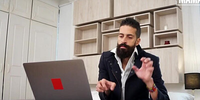 Tattooed babe Logan Salamanca sucks that hard cock and rides it wildly