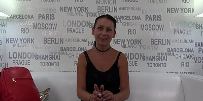 Amateur lady will have to show her sex skills on this nude casting