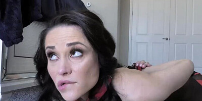 Alluring gal is in the role of a sex slave while having sex with her partner