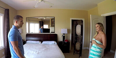 SPYFAM Poolside Peeping Step Bro Fucks Step Sis