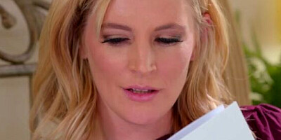 Blonde cougar was seduced by a young brunette into lesbo pussy licking