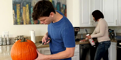 Step Brother Fucks Step Sister right next to Mom! S3:E11