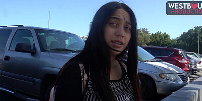 Amateur Latina chick is filmed while using a sex toy on her moist pussy