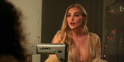 Kenzie Kai & Scarlit are sharing dude's BBC in 3some