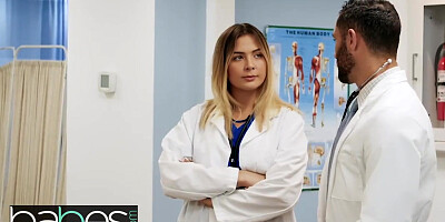 Slutty teen Doctor Blair Williams keeps her pateints happy - BABES