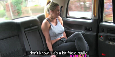 FemaleFakeTaxi Finger-fucking a fit babe