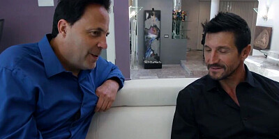 Brunette & blonde are swapping their endowed partners in a passionate foursome