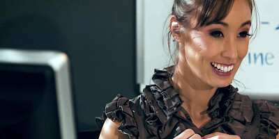 Cute Asian teacher wants to treat one of her students with a blowjob